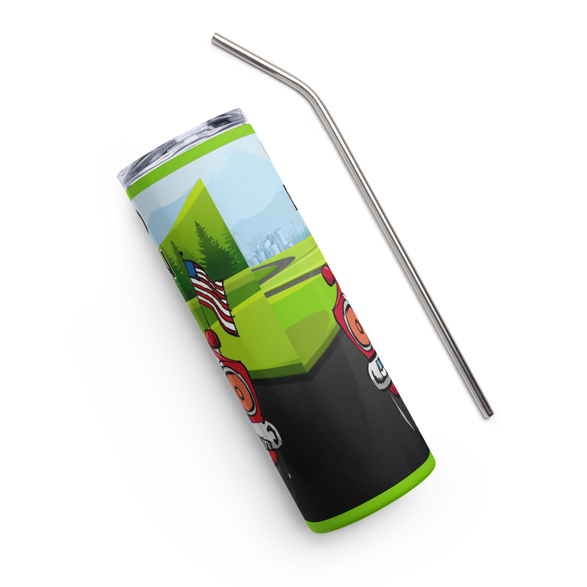 LETS GO BRANDON 20-oz Stainless Steel Tumbler - Image 4