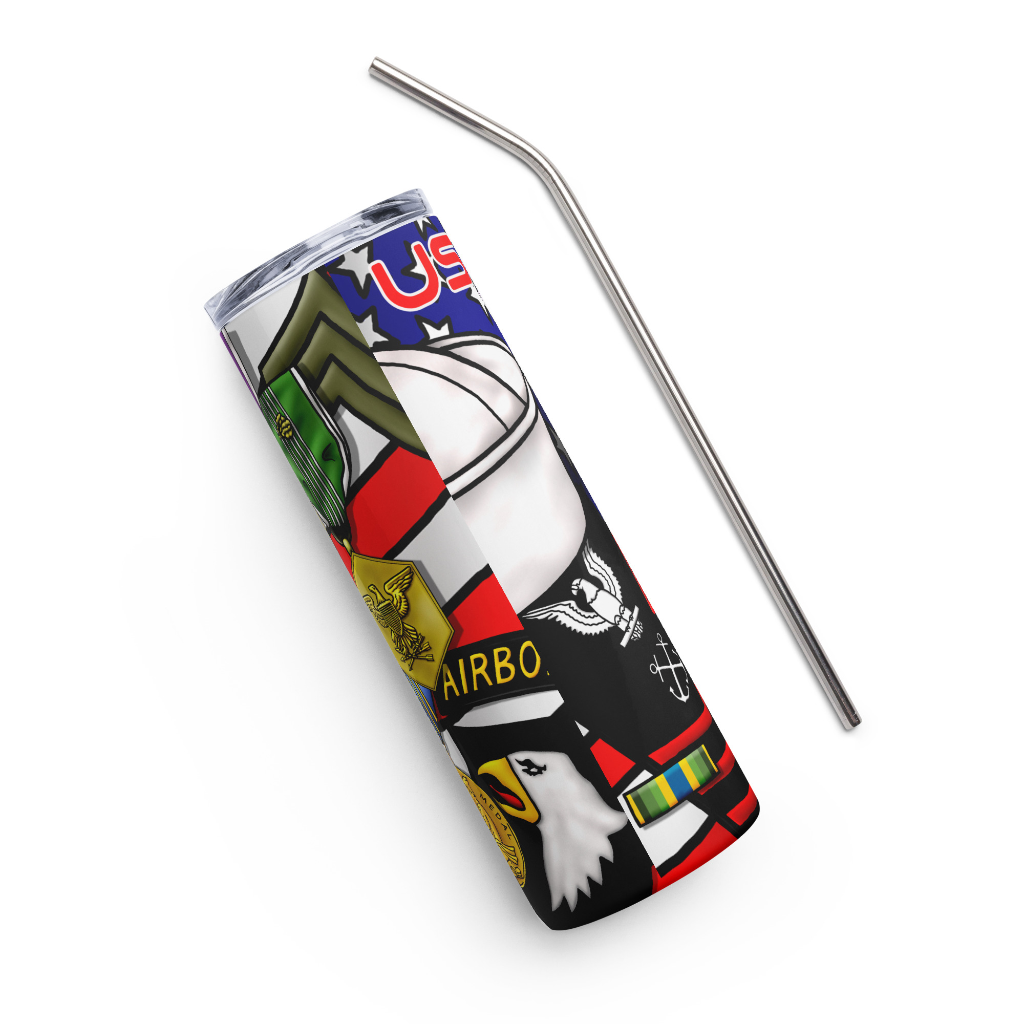 AIRBORNE 20-oz Stainless Steel Tumbler - Image 4