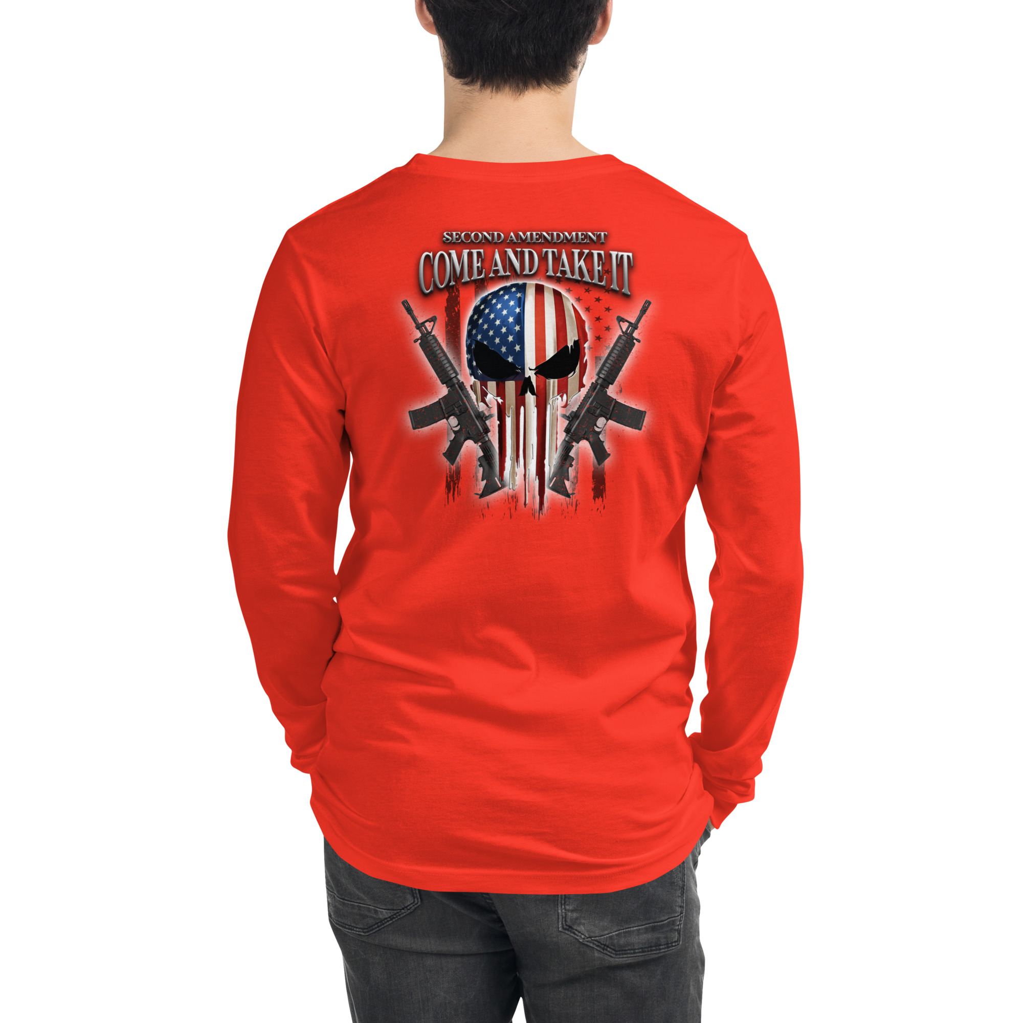 AABE + COME TAKE IT Unisex Long Sleeve Tee - Image 14