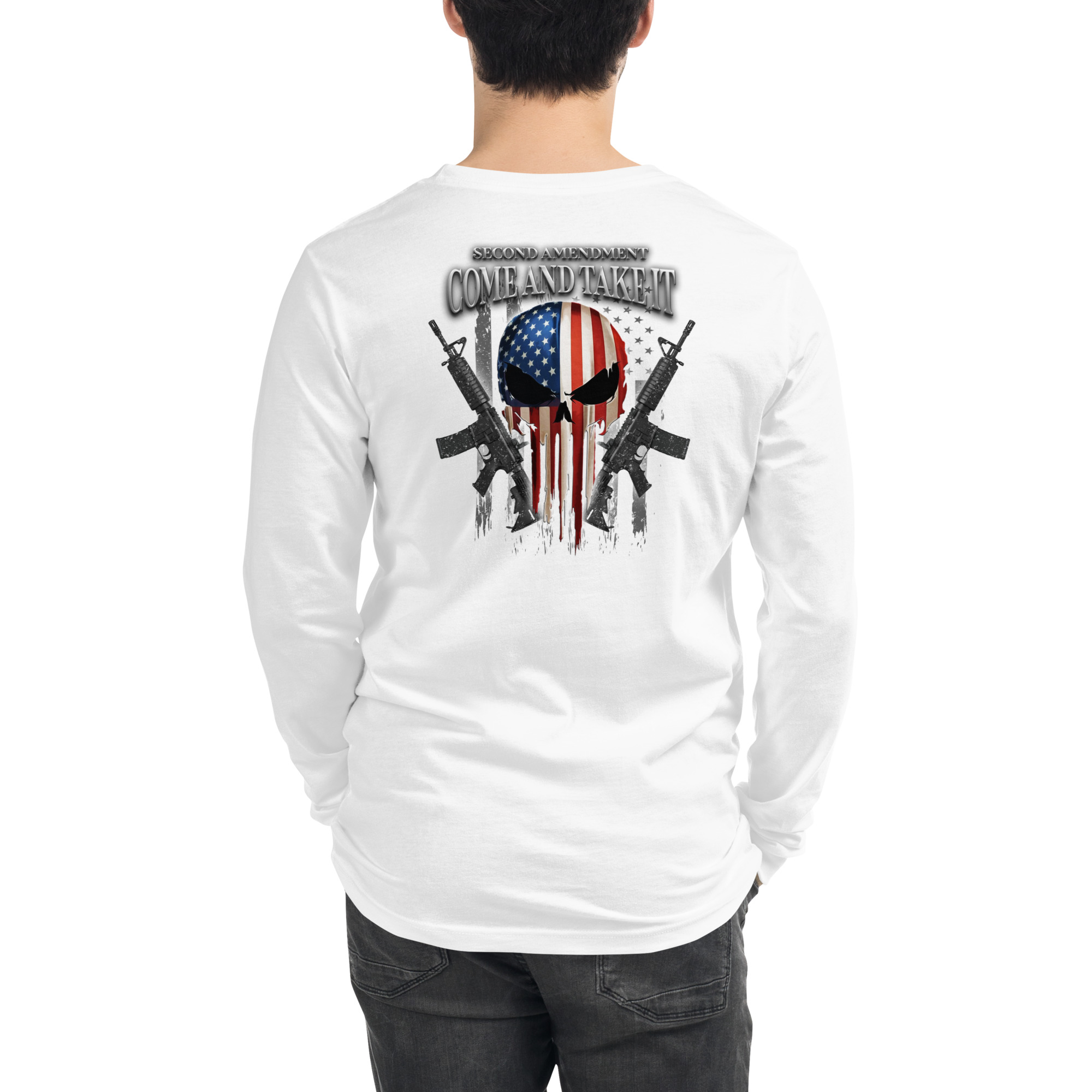 AABE + COME TAKE IT Unisex Long Sleeve Tee - Image 18