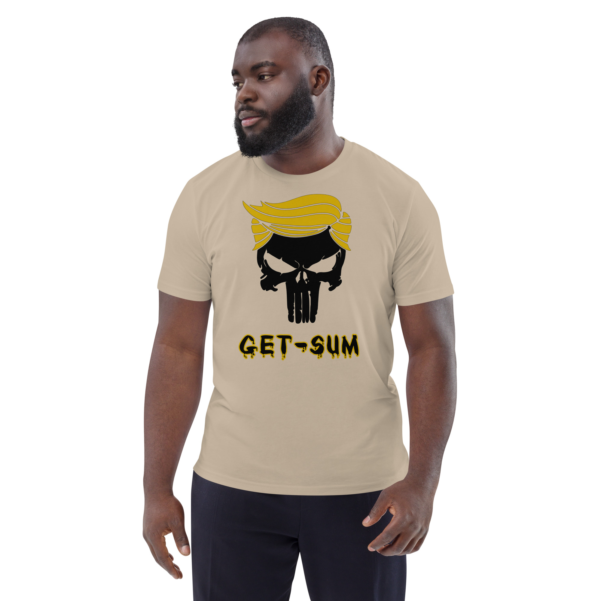 TRUMP PUNISHER GET SUM Unisex cotton t-shirt - Image 4
