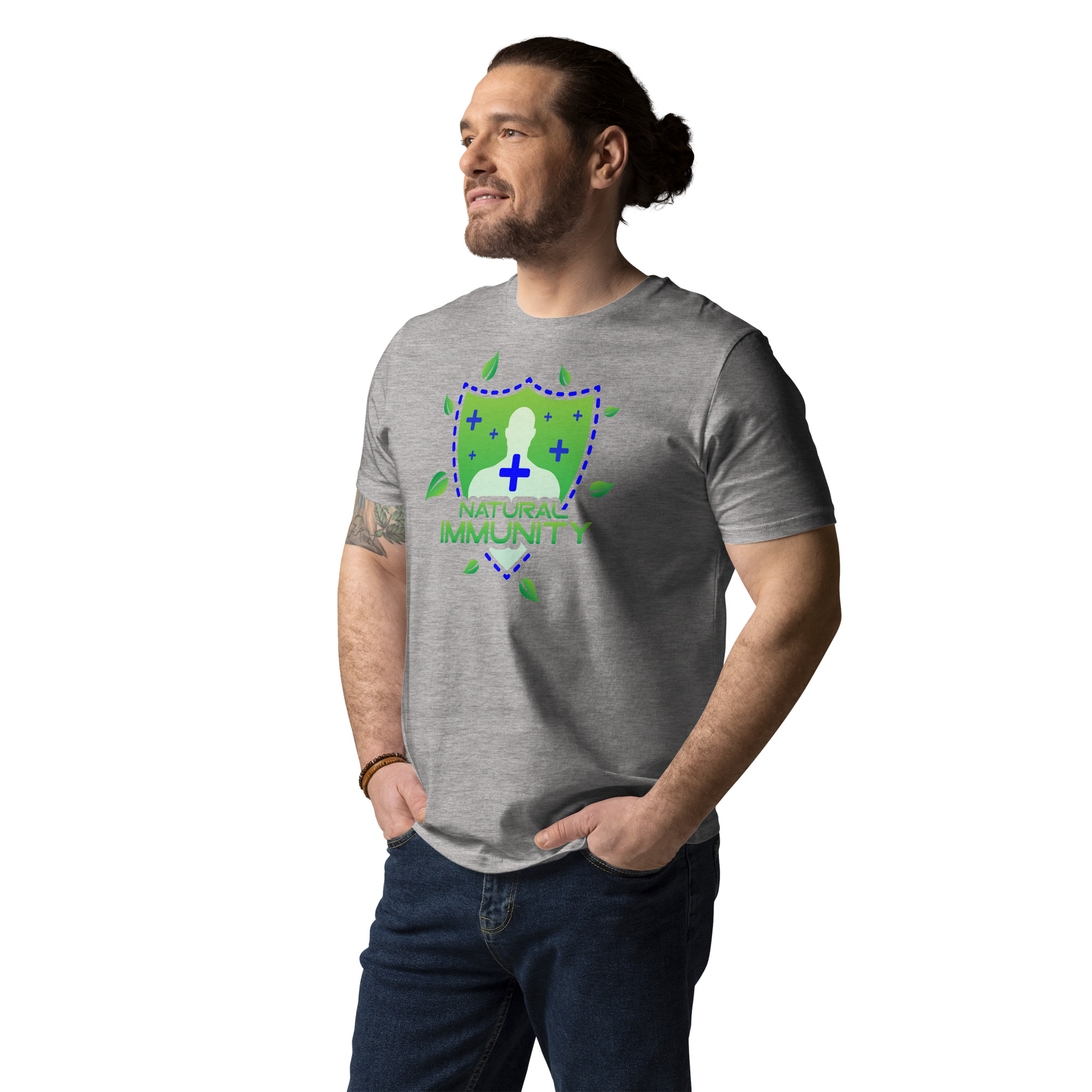 NATURAL IMMUNITY Unisex organic cotton t-shirt - Image 21