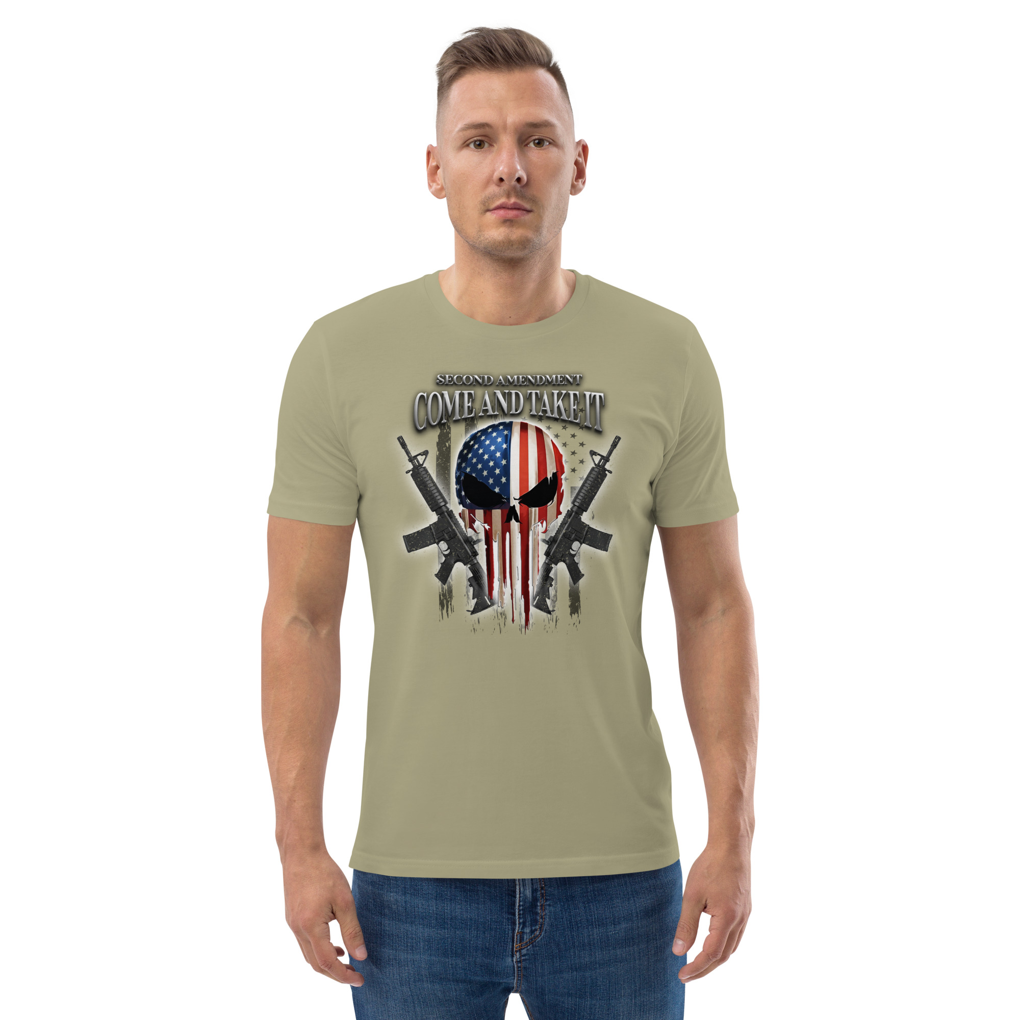 COME AND TAKE IT Unisex organic cotton t-shirt - Image 9