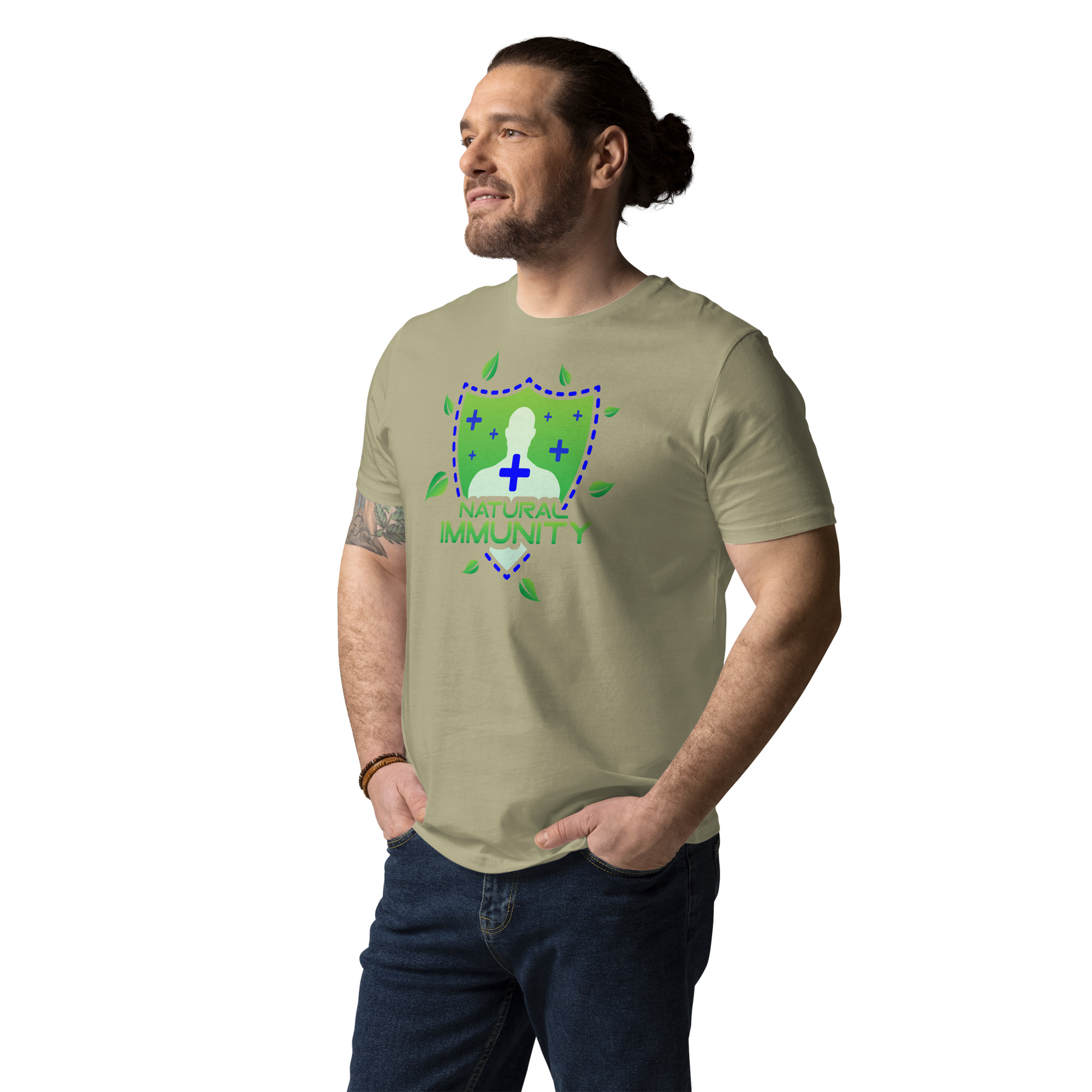 NATURAL IMMUNITY Unisex organic cotton t-shirt - Image 17