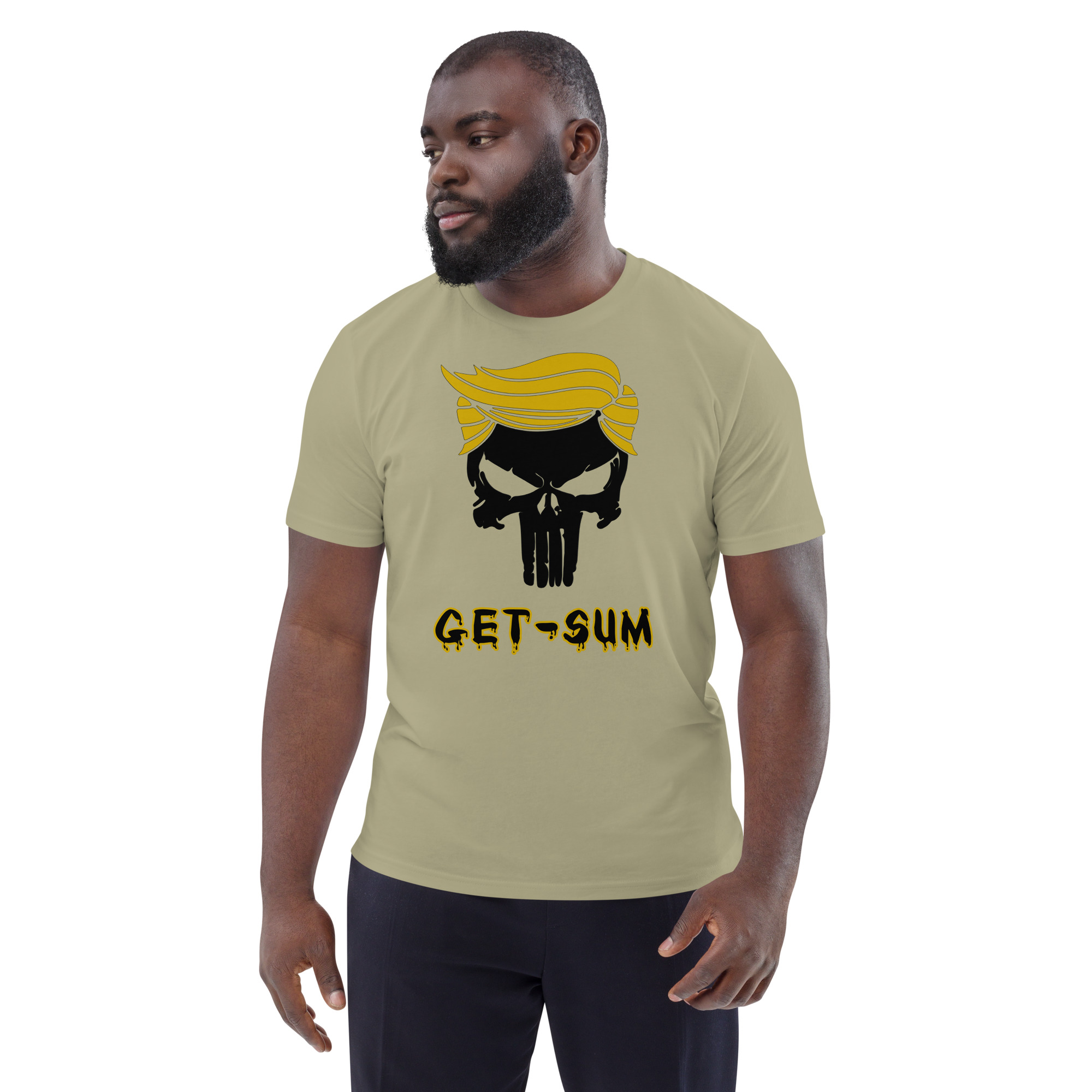TRUMP PUNISHER GET SUM Unisex cotton t-shirt - Image 3