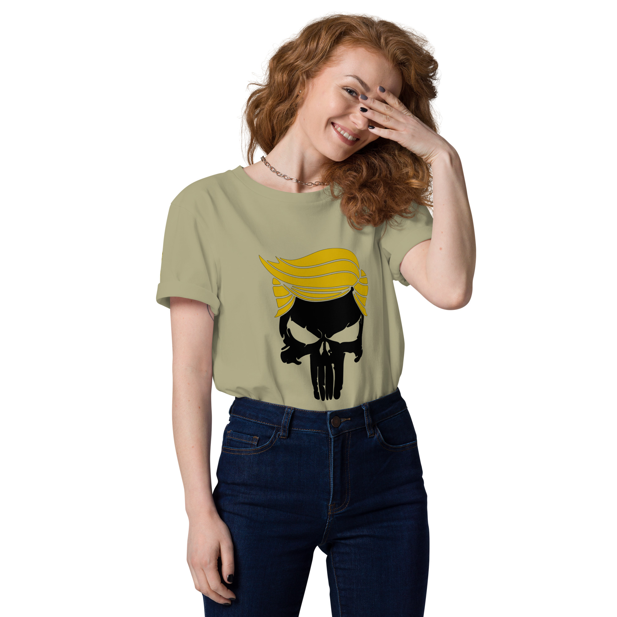TRUMP PUNISHER Unisex organic cotton t-shirt - Image 4