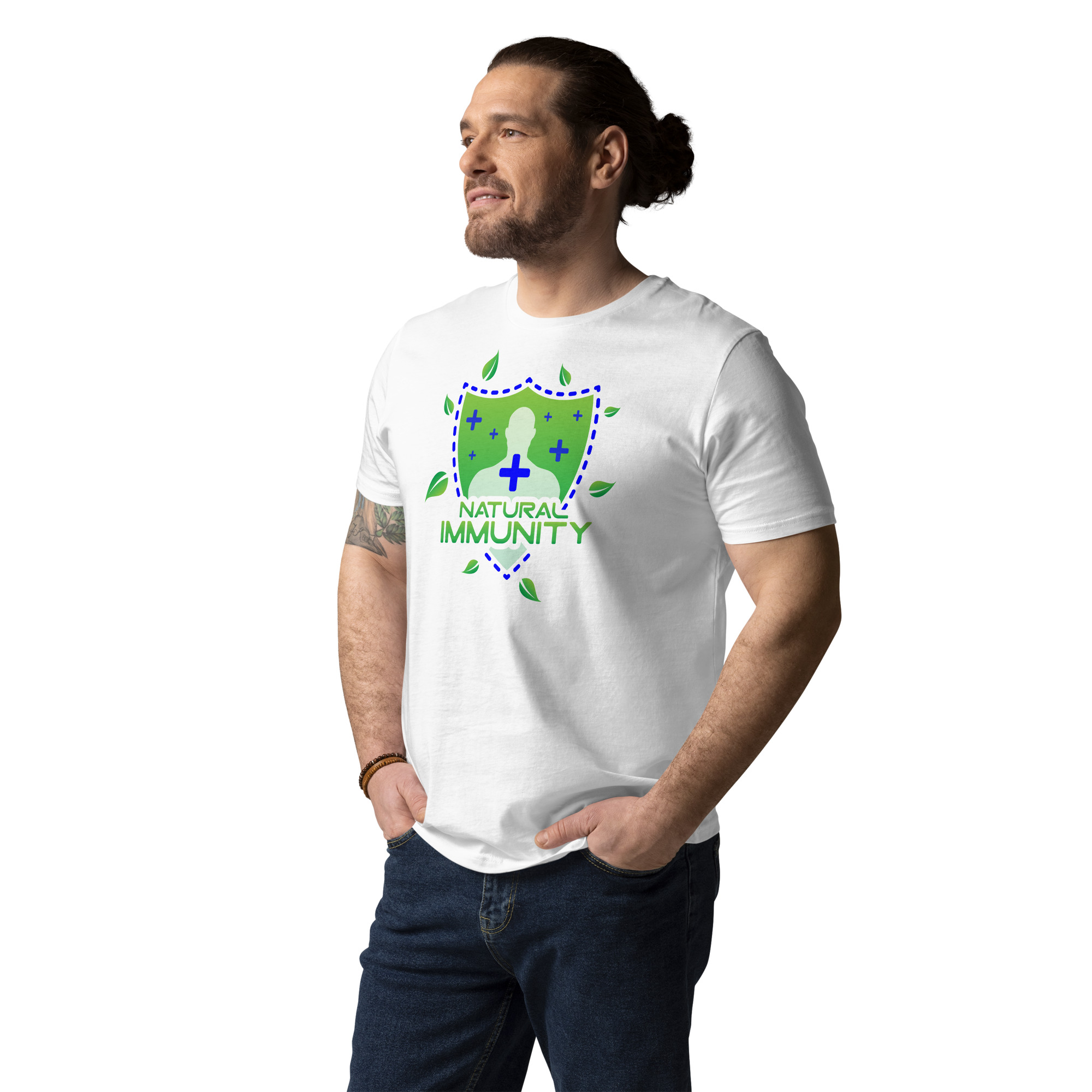 NATURAL IMMUNITY Unisex organic cotton t-shirt - Image 23