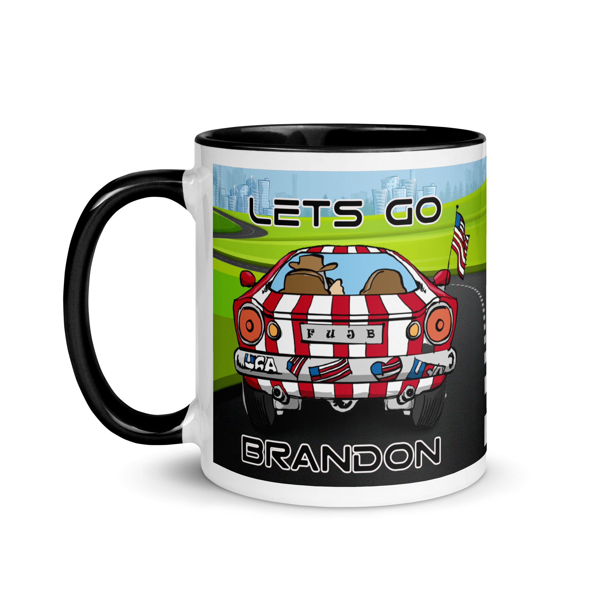 LETS GO BRANDON Mug (pick inside color) - Image 3