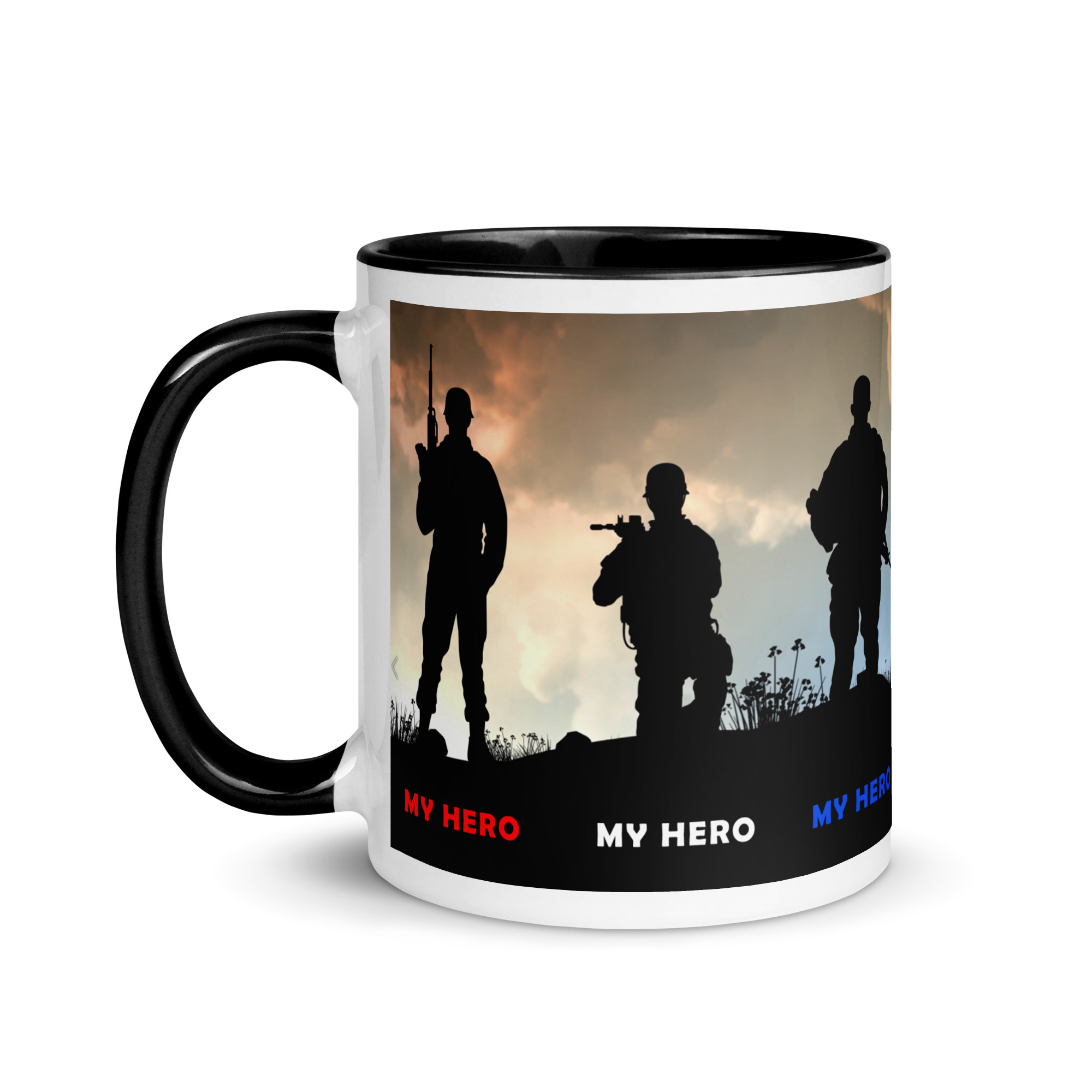 MY HERO Mug (pick inside color) - Image 3