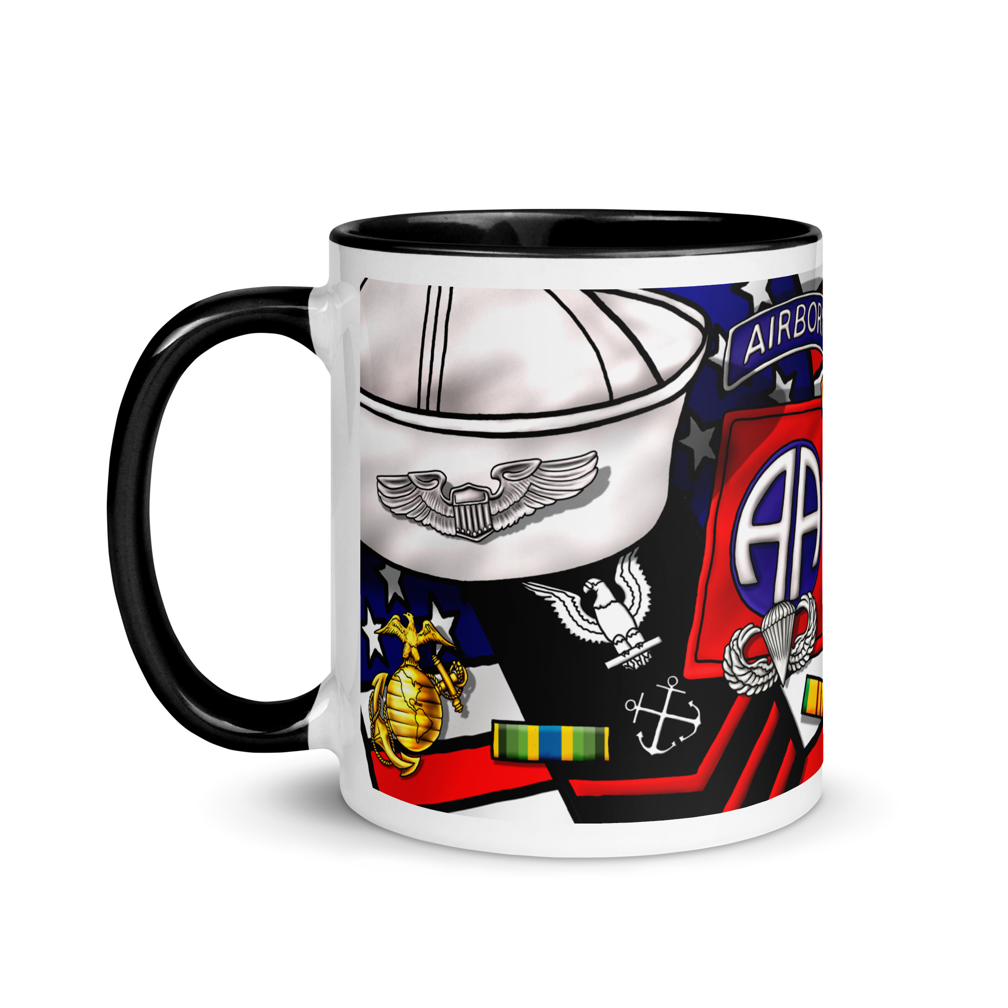 AIRBORNE Mug (pick inside color) - Image 3