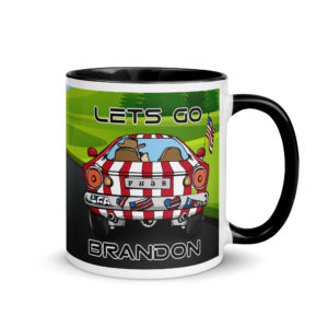 Alternative view of LETS GO BRANDON Mug (pick inside color)