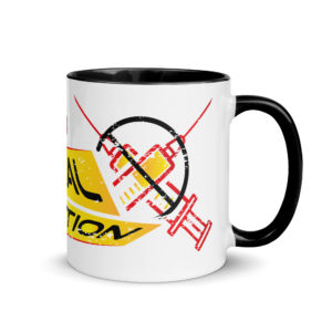 Alternative view of MEDICAL EXEMPTION Mug (pick inside color)