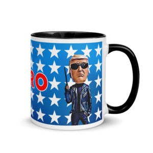 Alternative view of TRUMPINATOR HERO Mug (pick inside color)