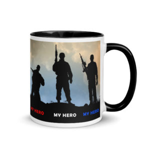 Alternative view of MY HERO Mug (pick inside color)