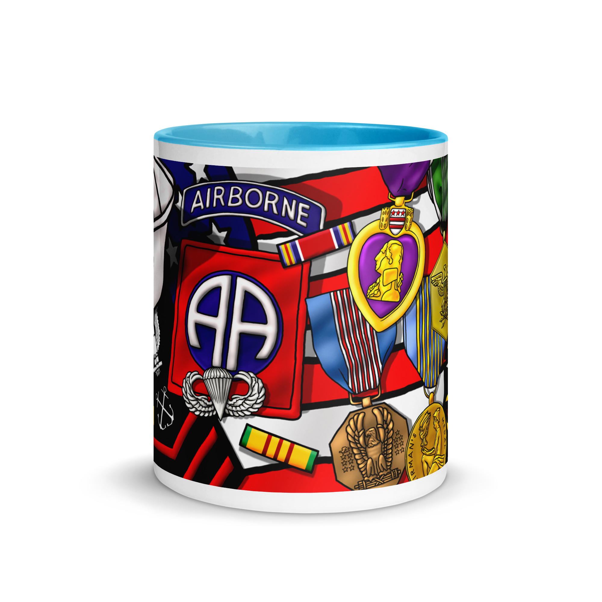 AIRBORNE Mug (pick inside color) - Image 11