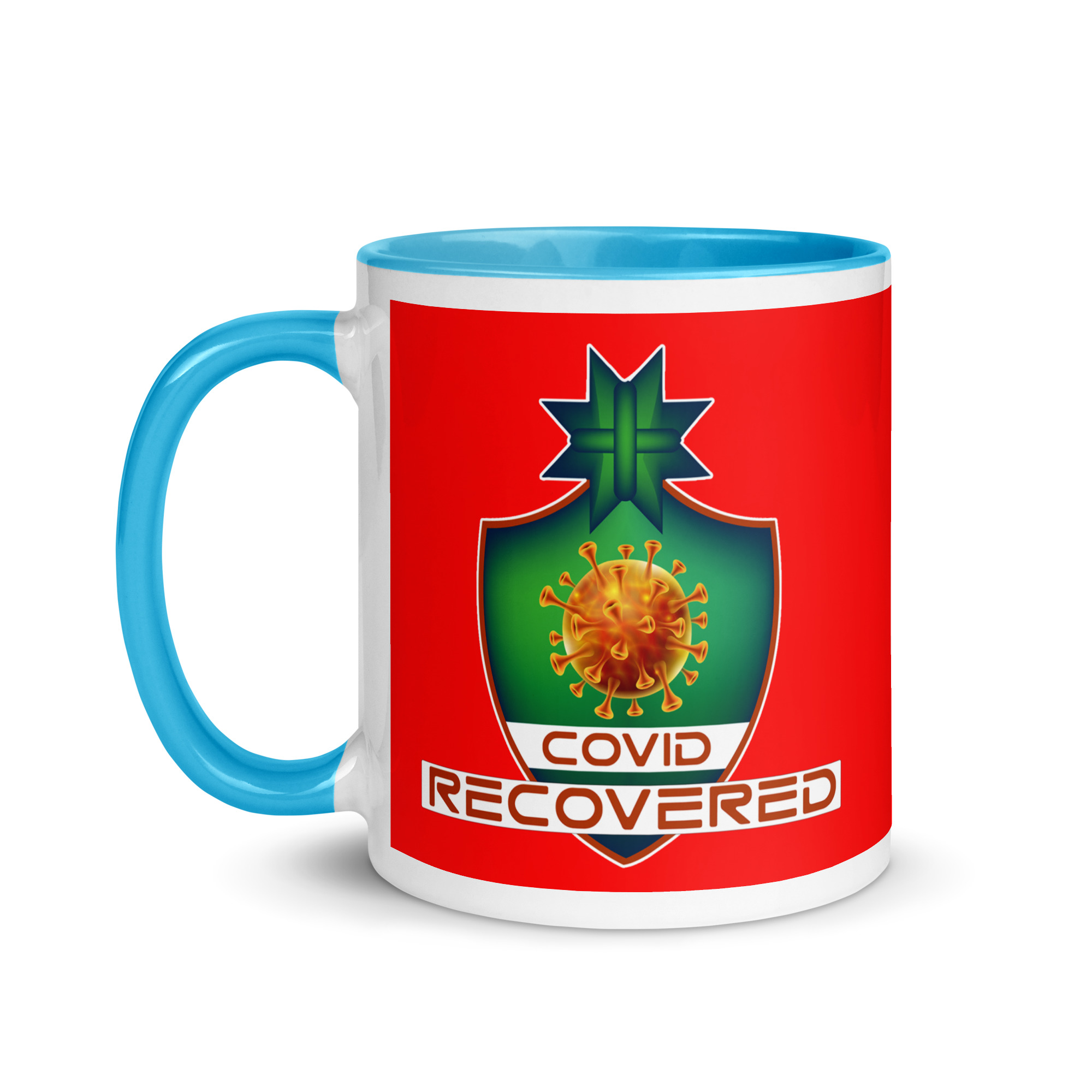 COVID RECOVERED Mug (pick inside color) - Image 12