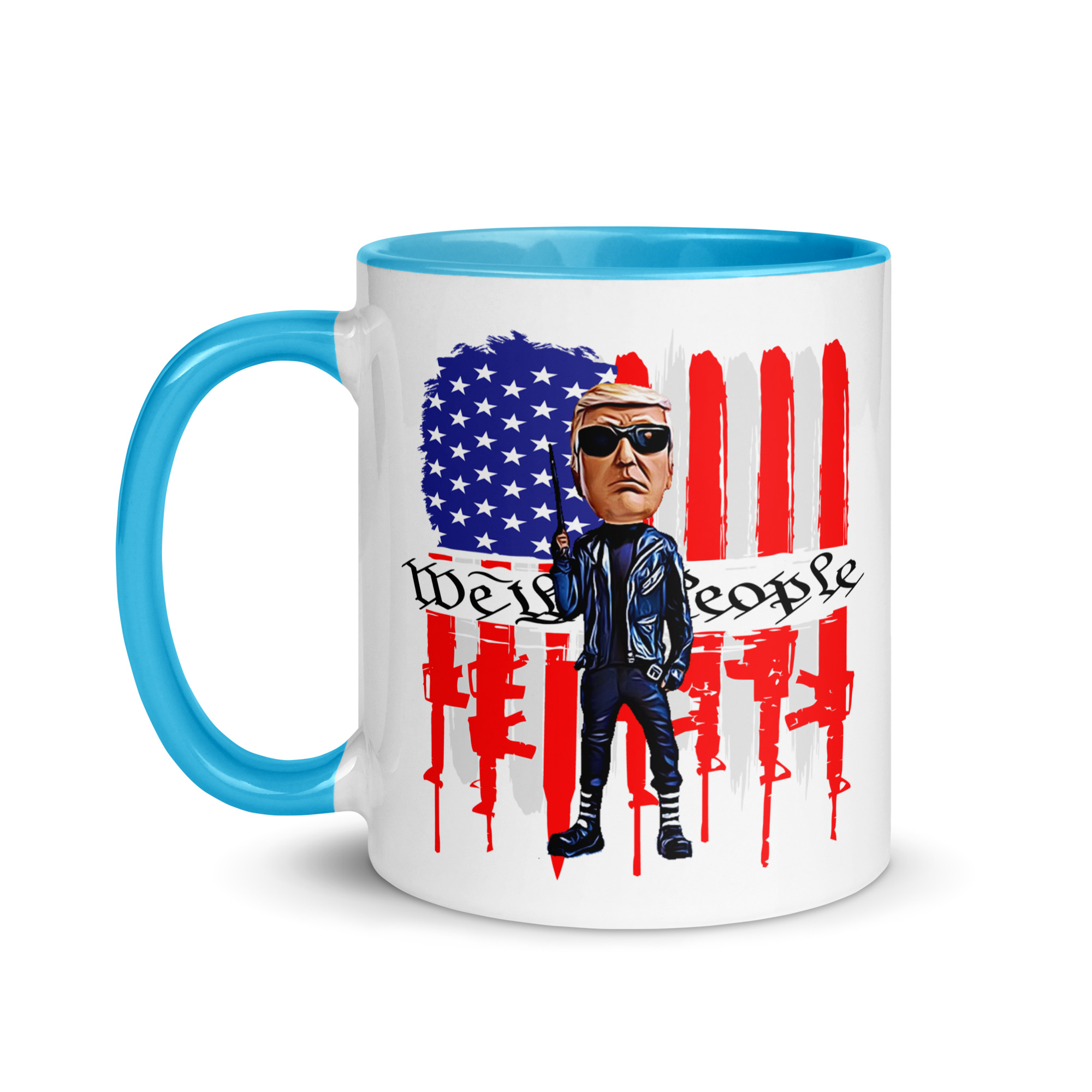 TRUMPINATOR WE THE PEOPLE Mug (pick inside color) - Image 12