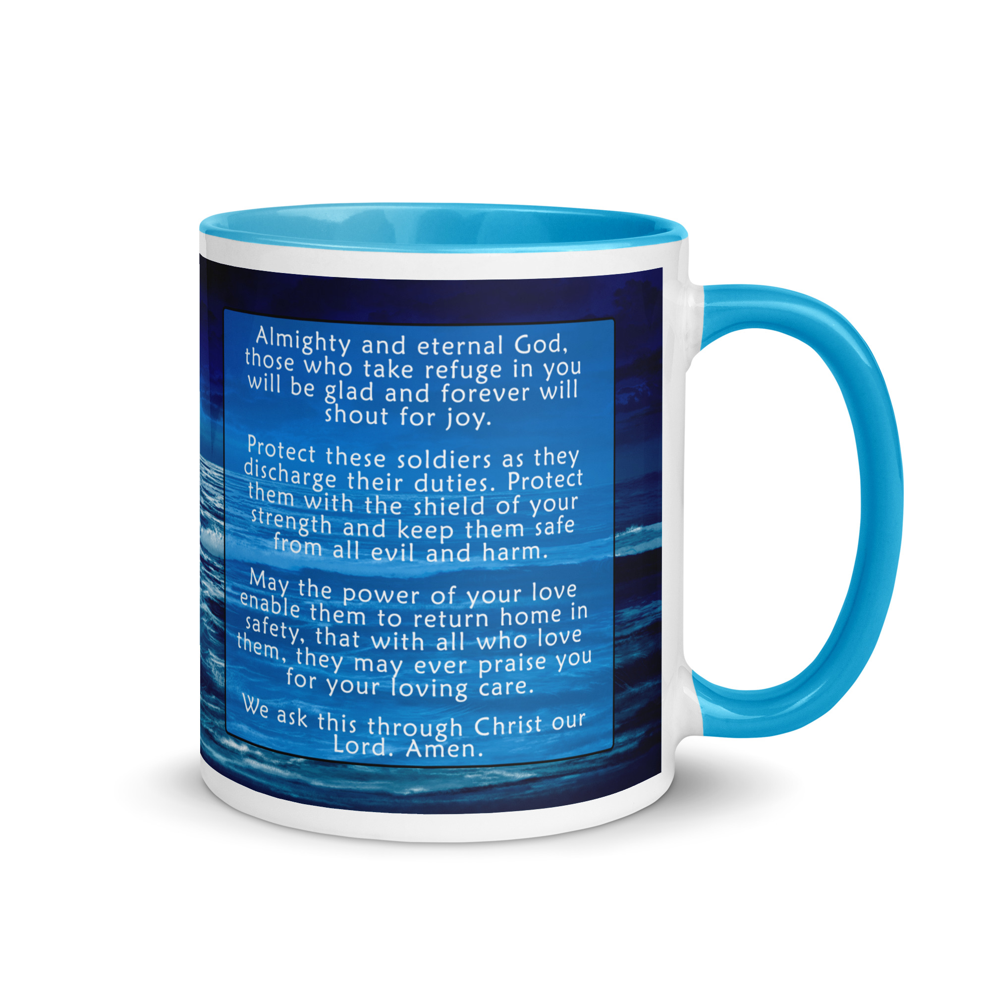 SOLDIERS PRAYER Mug (pick inside color) - Image 10
