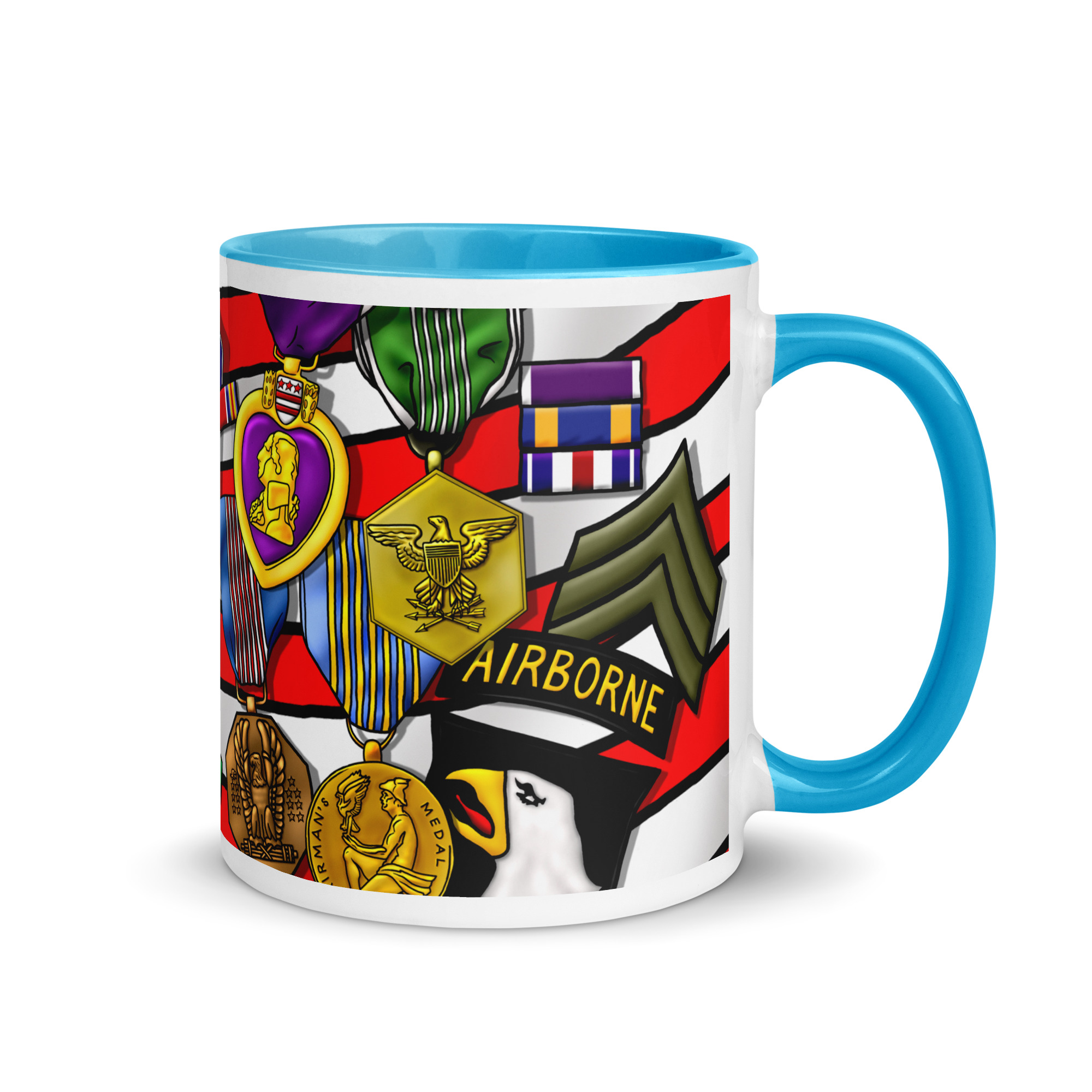 AIRBORNE Mug (pick inside color) - Image 10