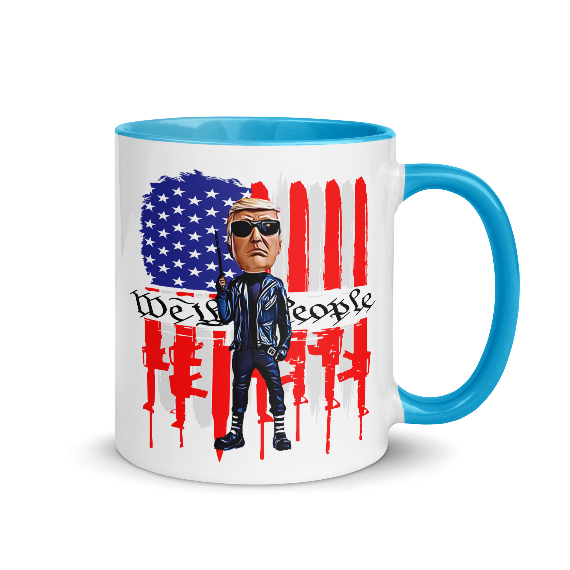 TRUMPINATOR WE THE PEOPLE Mug (pick inside color) - Image 10