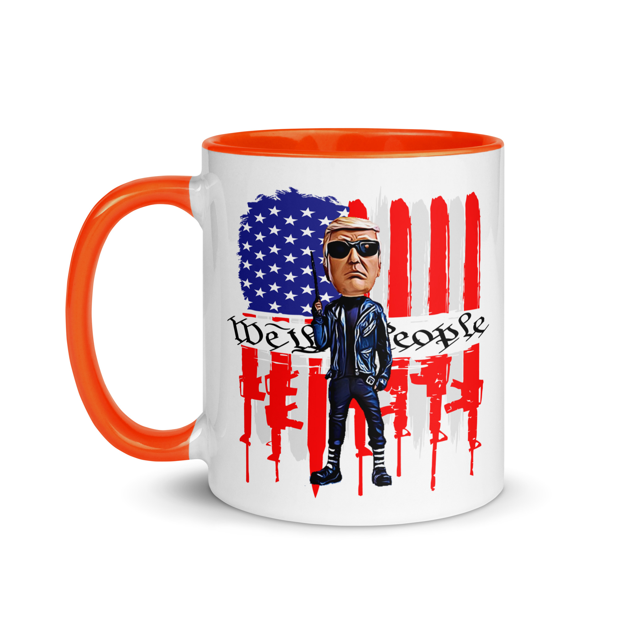 TRUMPINATOR WE THE PEOPLE Mug (pick inside color) - Image 9