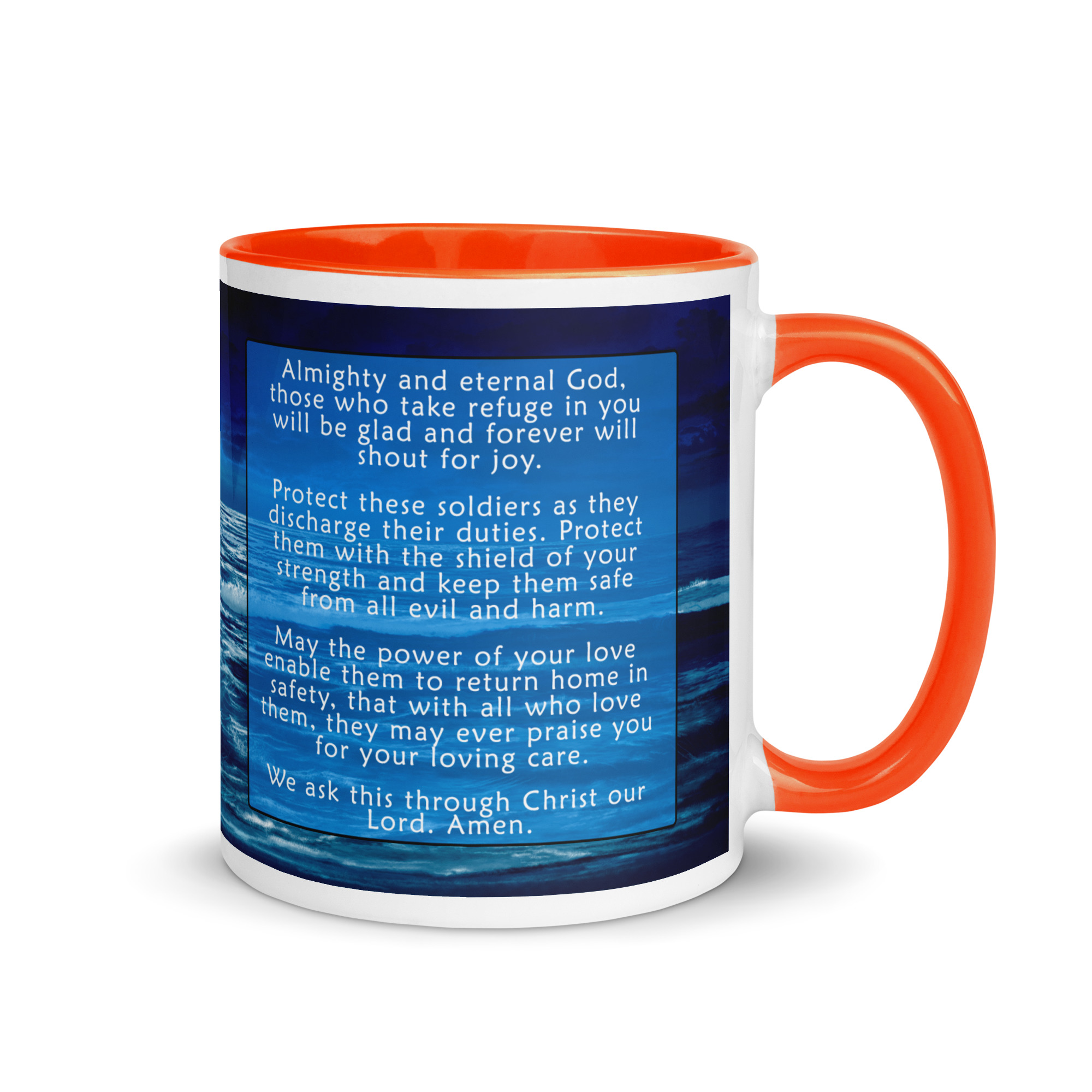 SOLDIERS PRAYER Mug (pick inside color) - Image 7