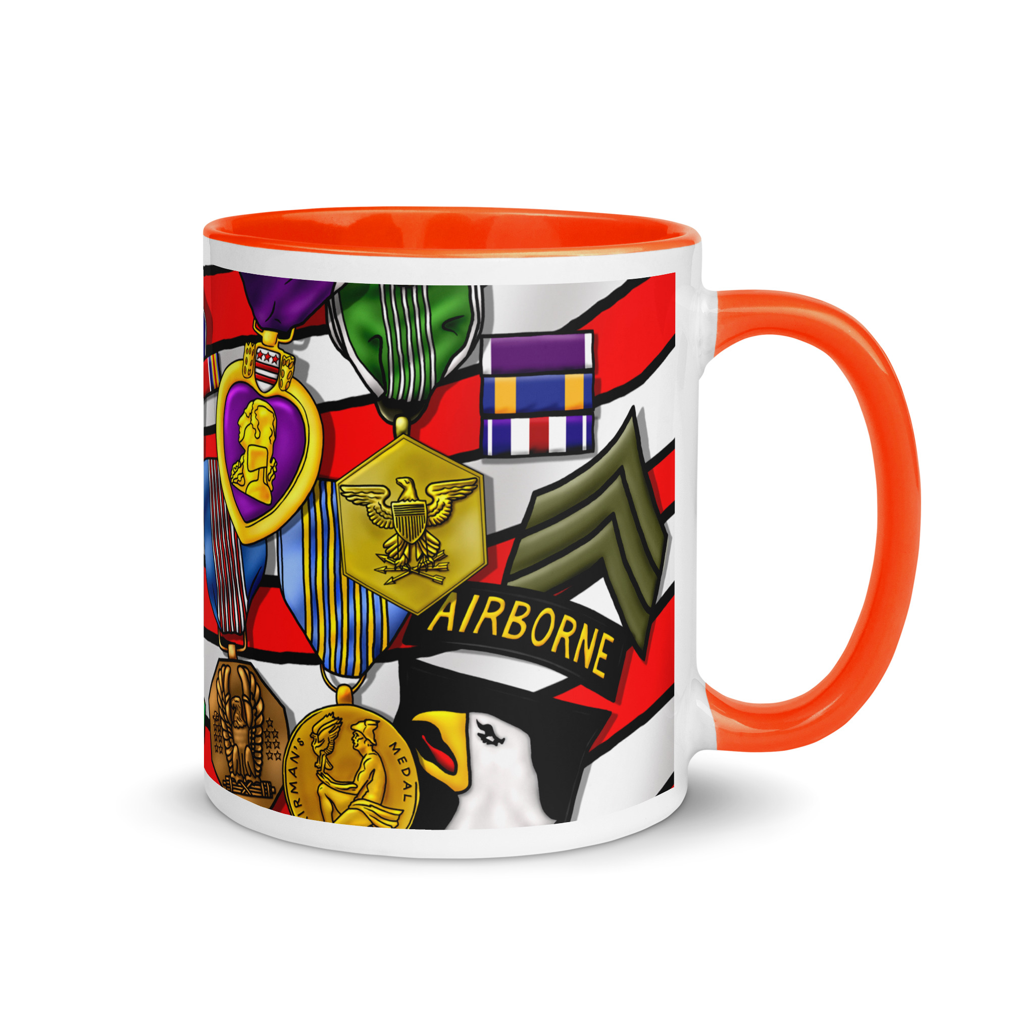 AIRBORNE Mug (pick inside color) - Image 7
