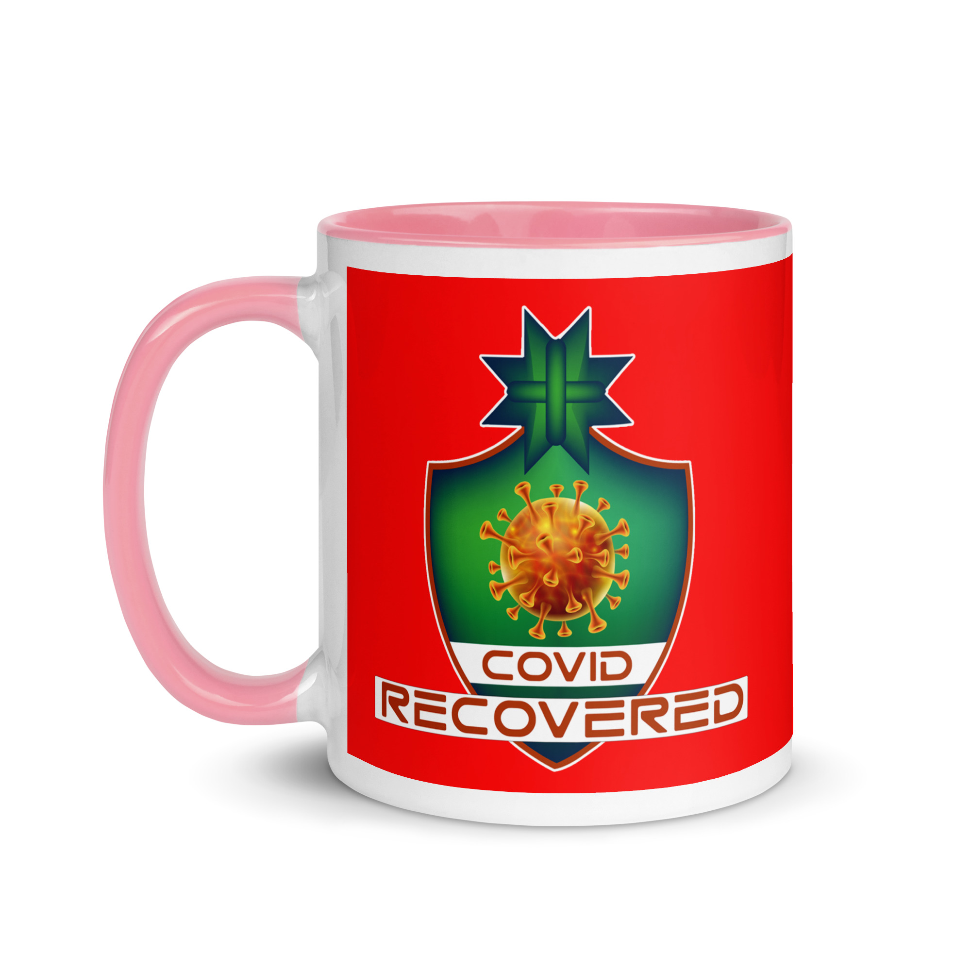 COVID RECOVERED Mug (pick inside color) - Image 15