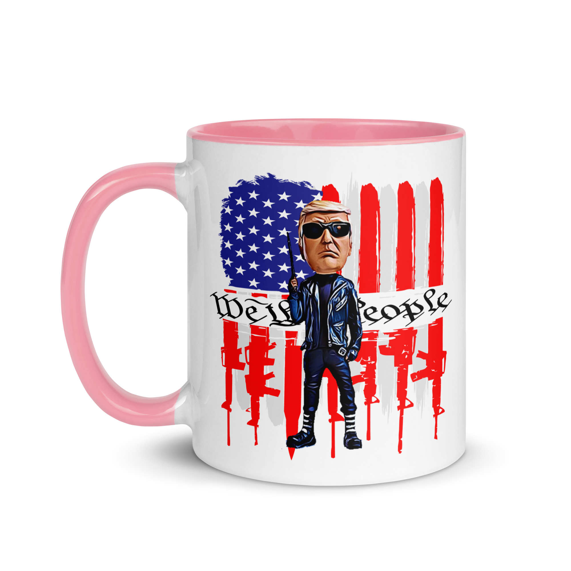 TRUMPINATOR WE THE PEOPLE Mug (pick inside color) - Image 15