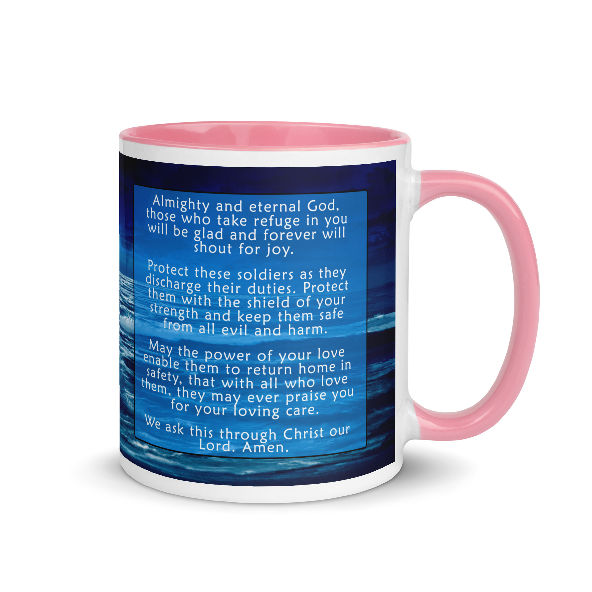 SOLDIERS PRAYER Mug (pick inside color) - Image 13