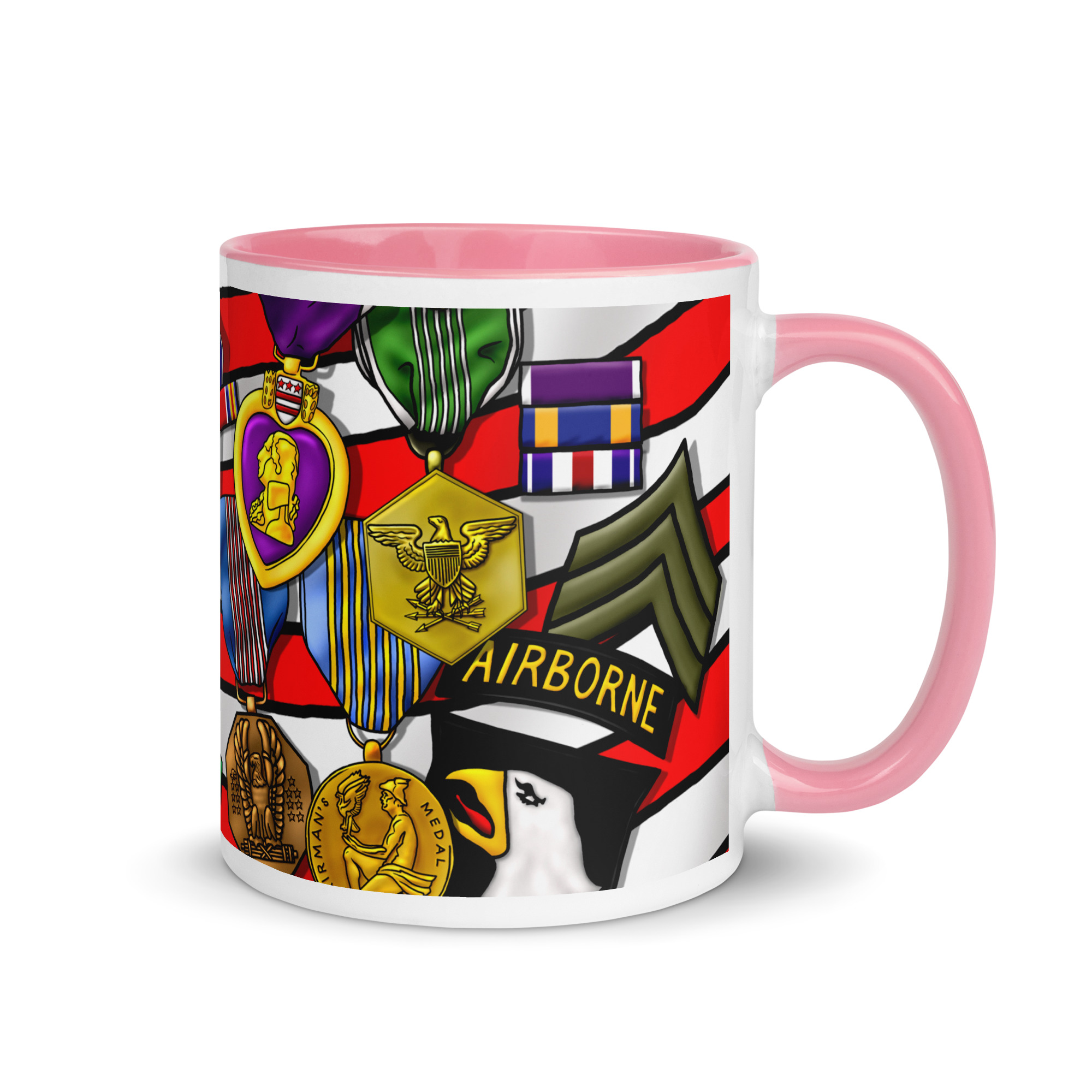 AIRBORNE Mug (pick inside color) - Image 13