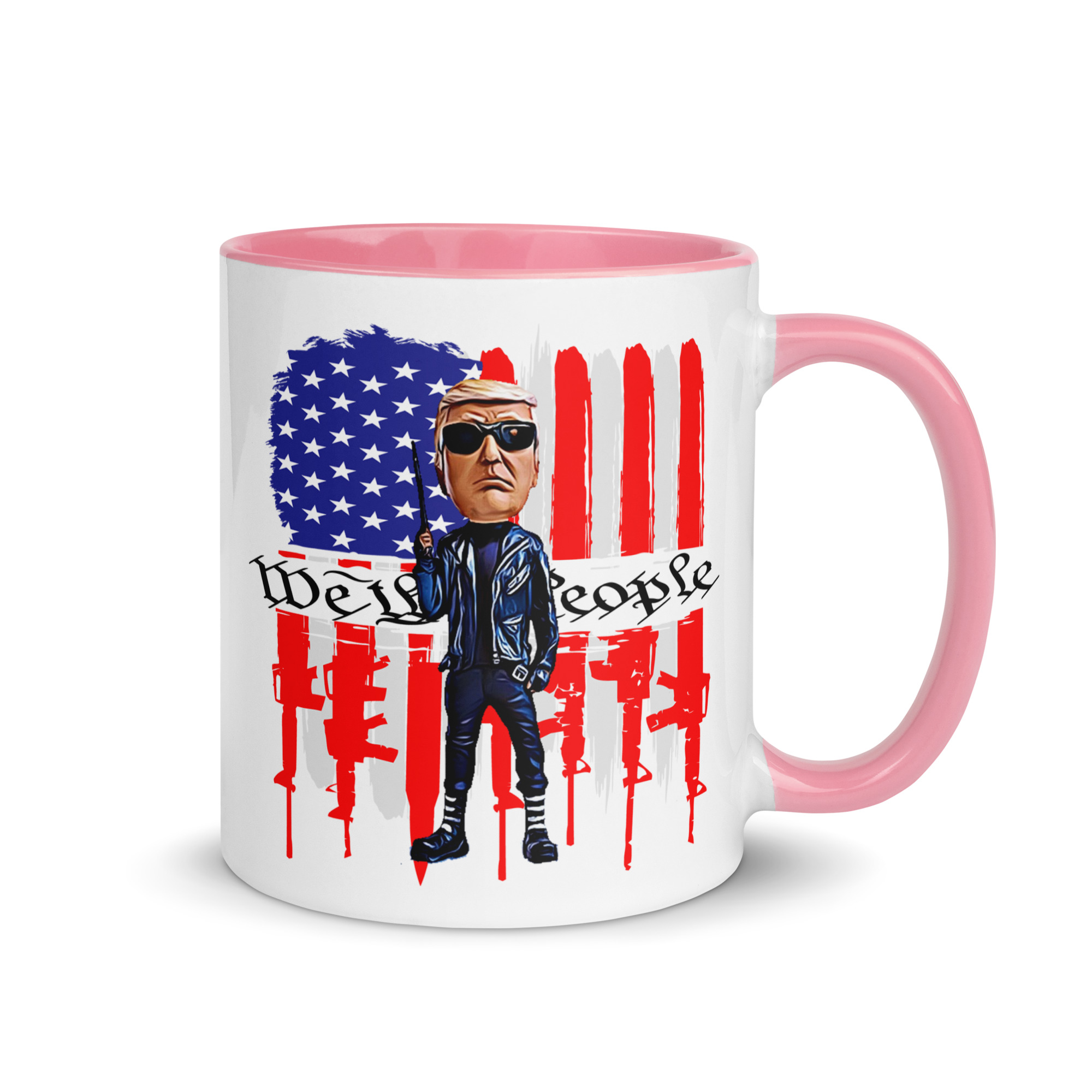 TRUMPINATOR WE THE PEOPLE Mug (pick inside color) - Image 13