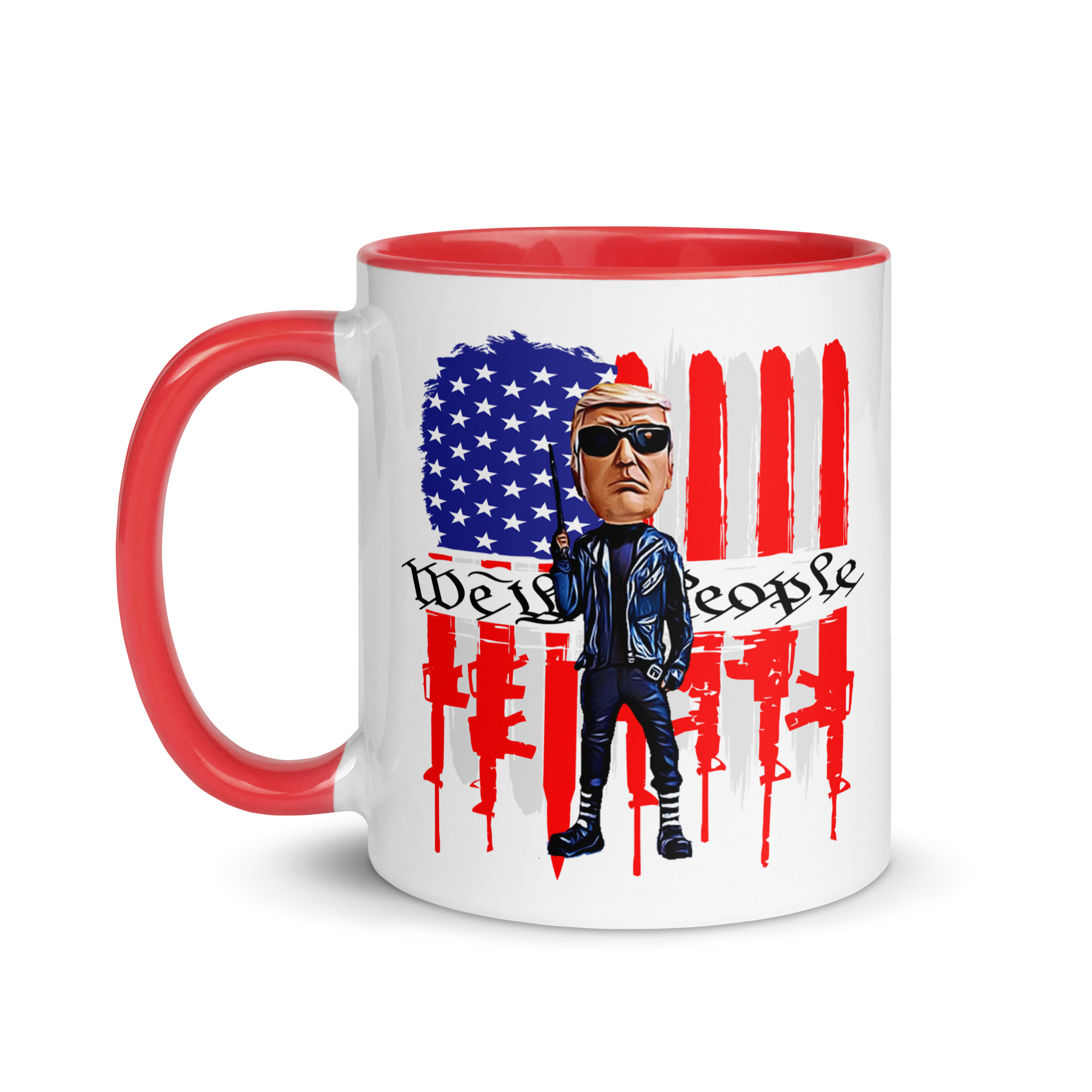 TRUMPINATOR WE THE PEOPLE Mug (pick inside color) - Image 6