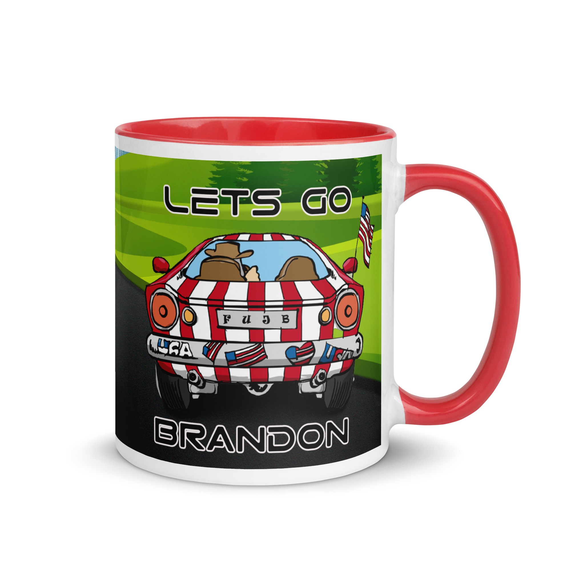 LETS GO BRANDON Mug (pick inside color) - Image 4