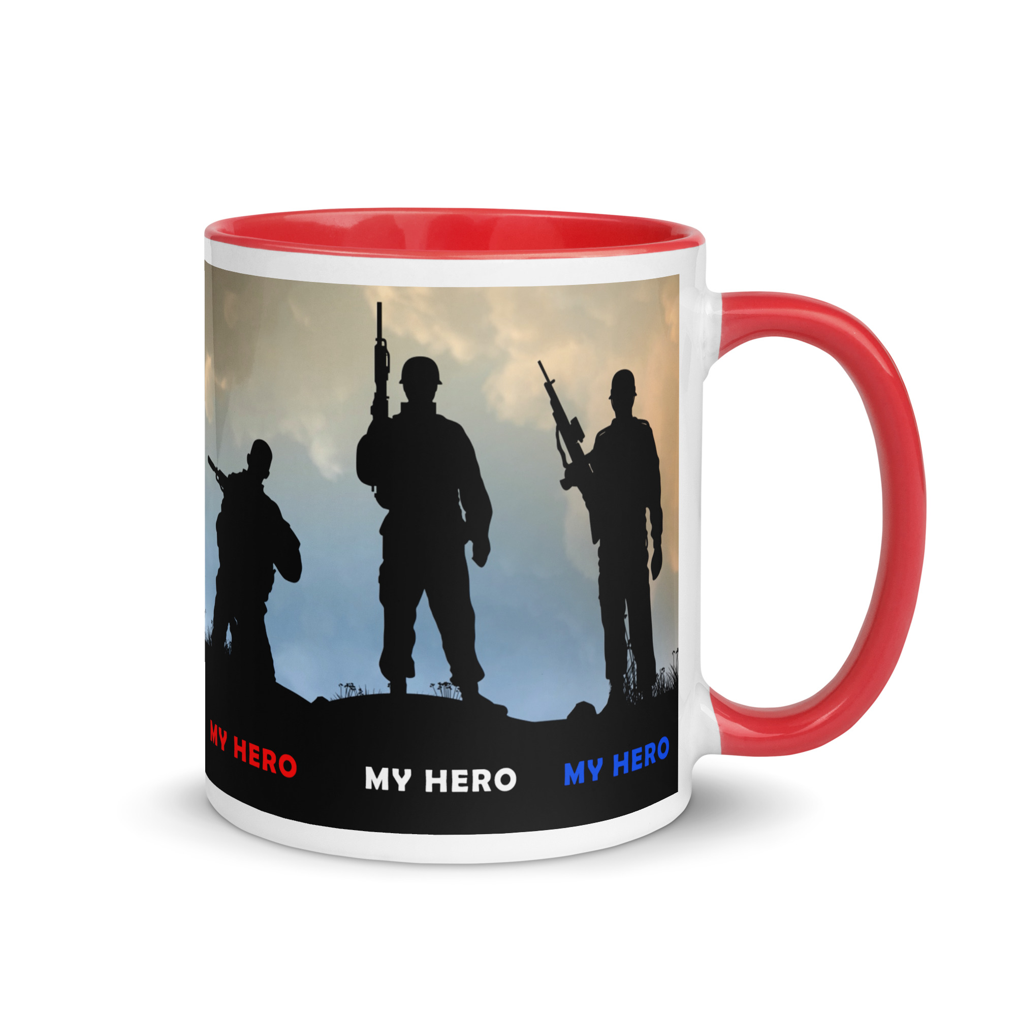MY HERO Mug (pick inside color) - Image 4