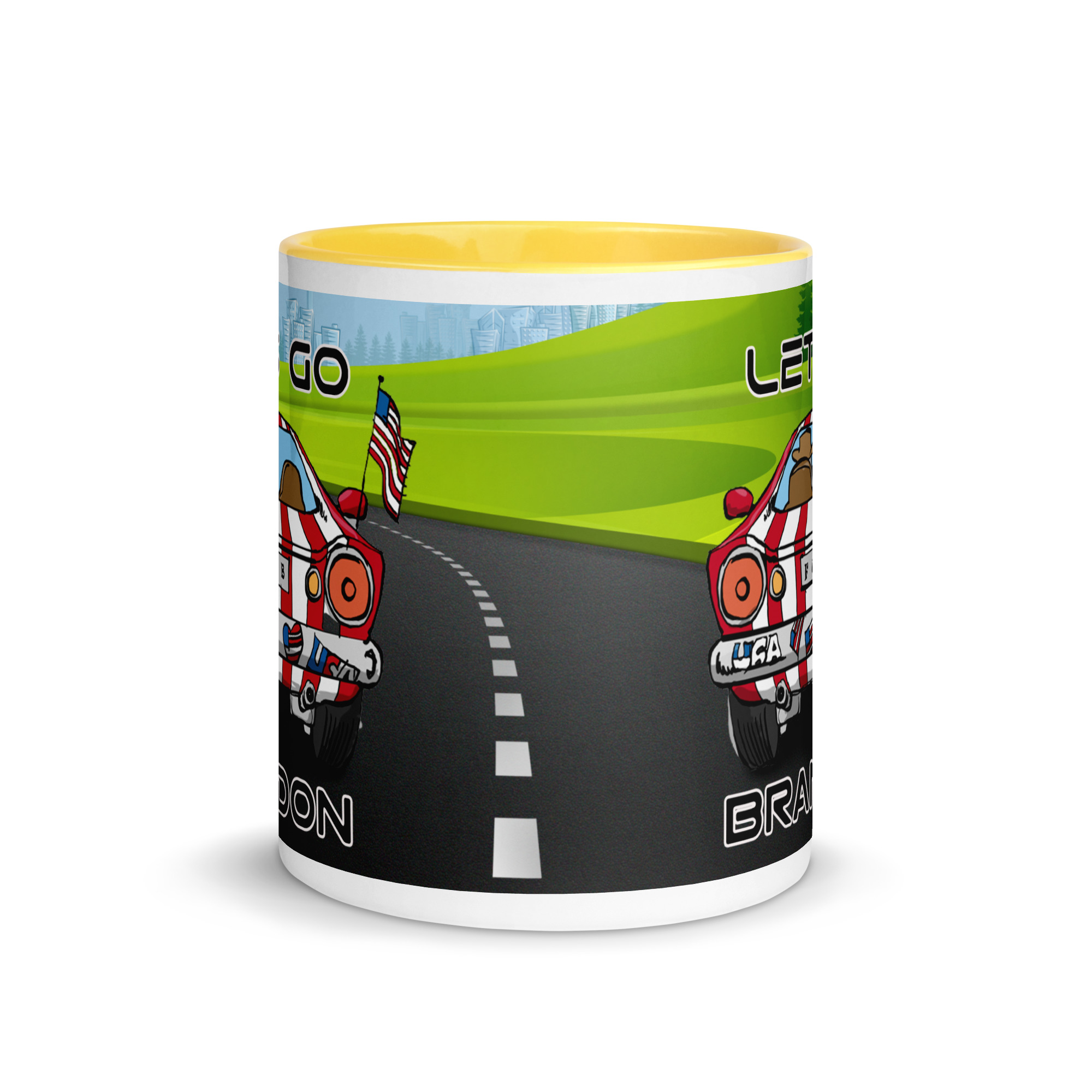 LETS GO BRANDON Mug (pick inside color) - Image 17