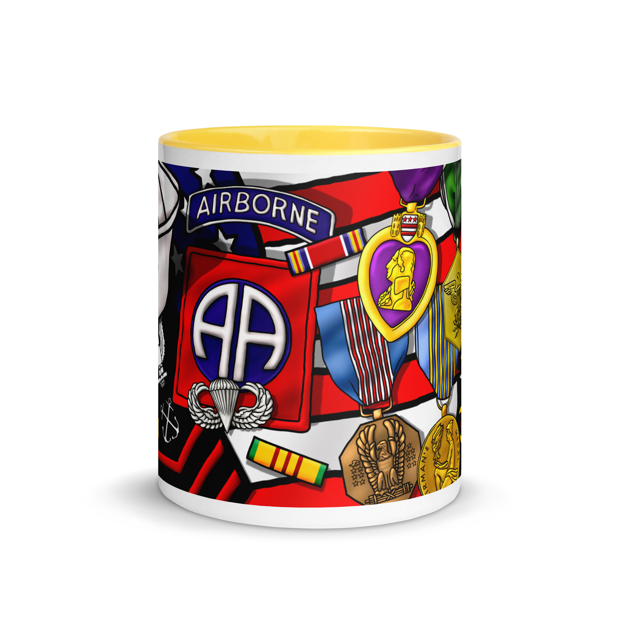 AIRBORNE Mug (pick inside color) - Image 17