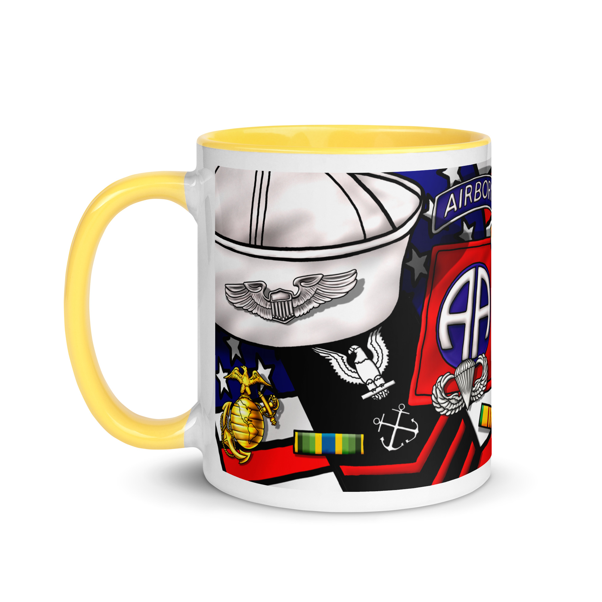 AIRBORNE Mug (pick inside color) - Image 18