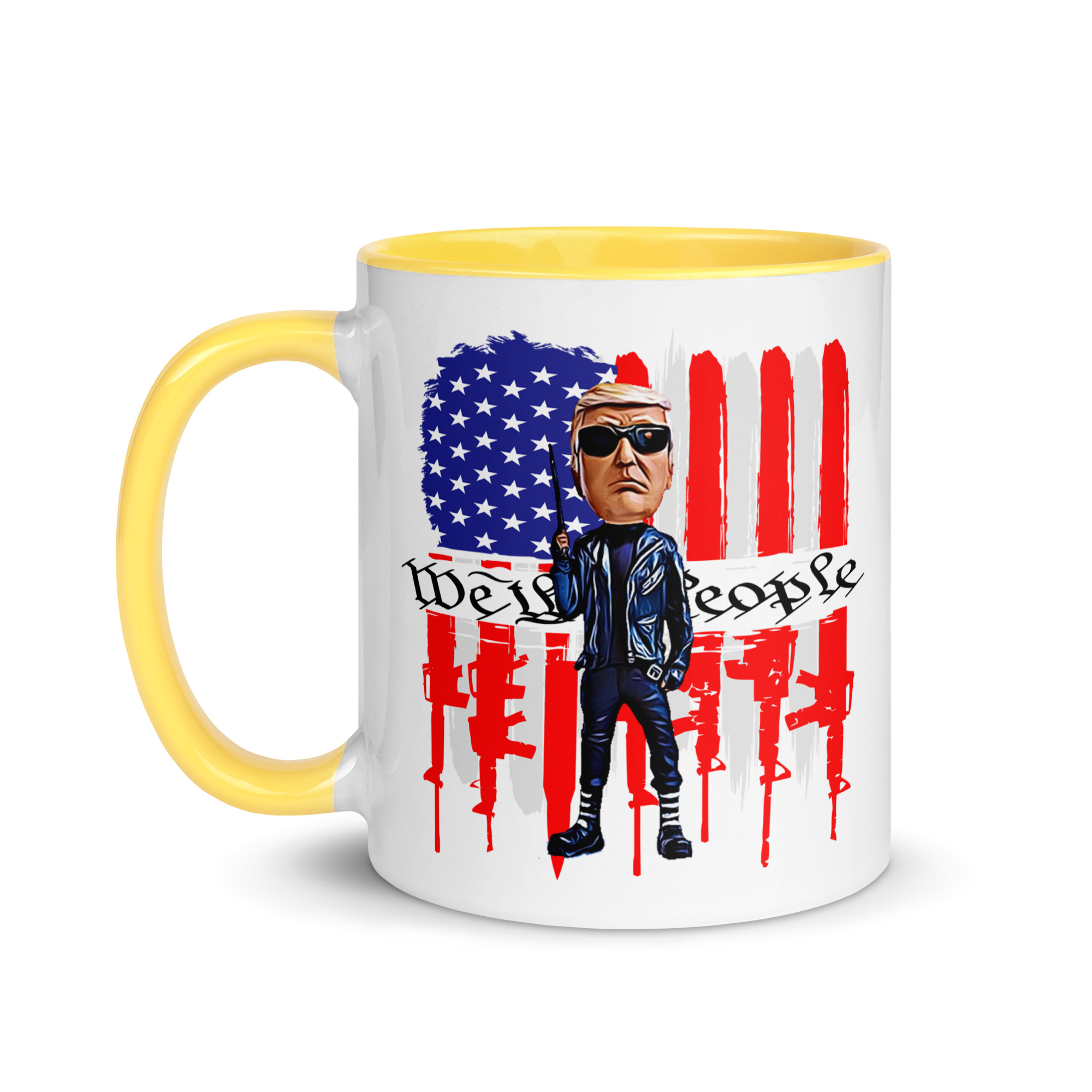 TRUMPINATOR WE THE PEOPLE Mug (pick inside color) - Image 18