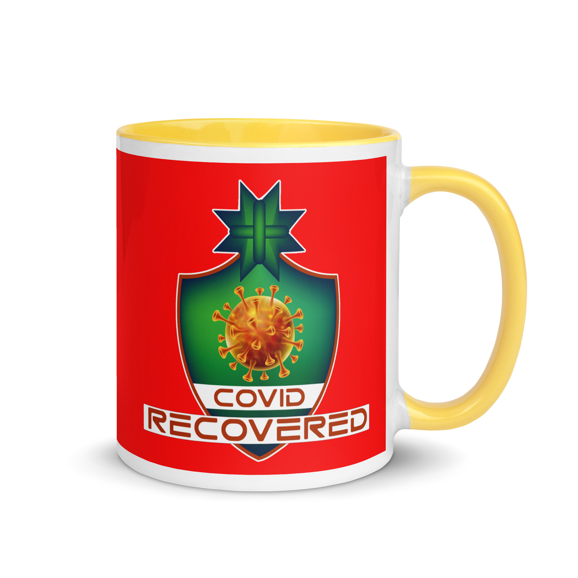 COVID RECOVERED Mug (pick inside color) - Image 16