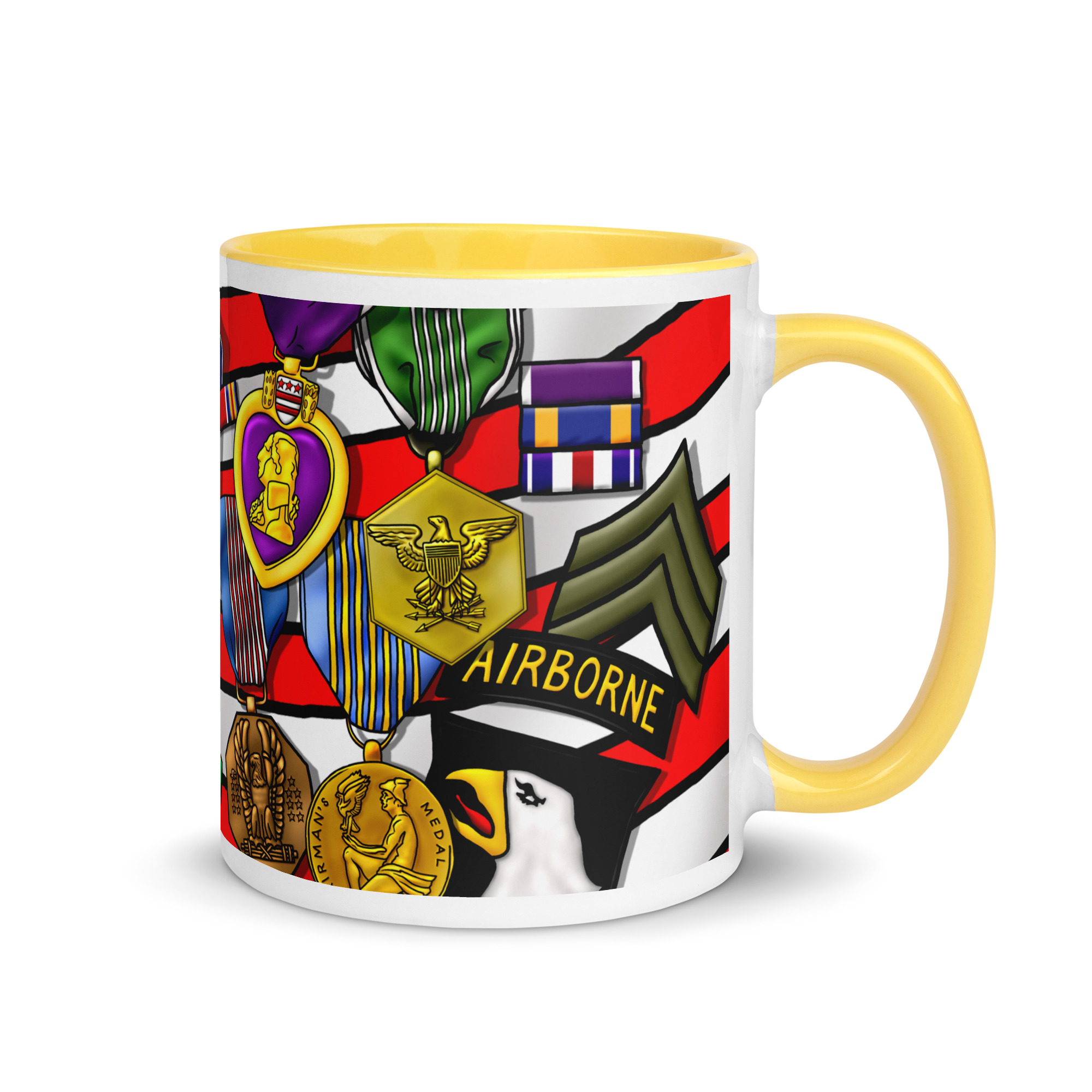 AIRBORNE Mug (pick inside color) - Image 16