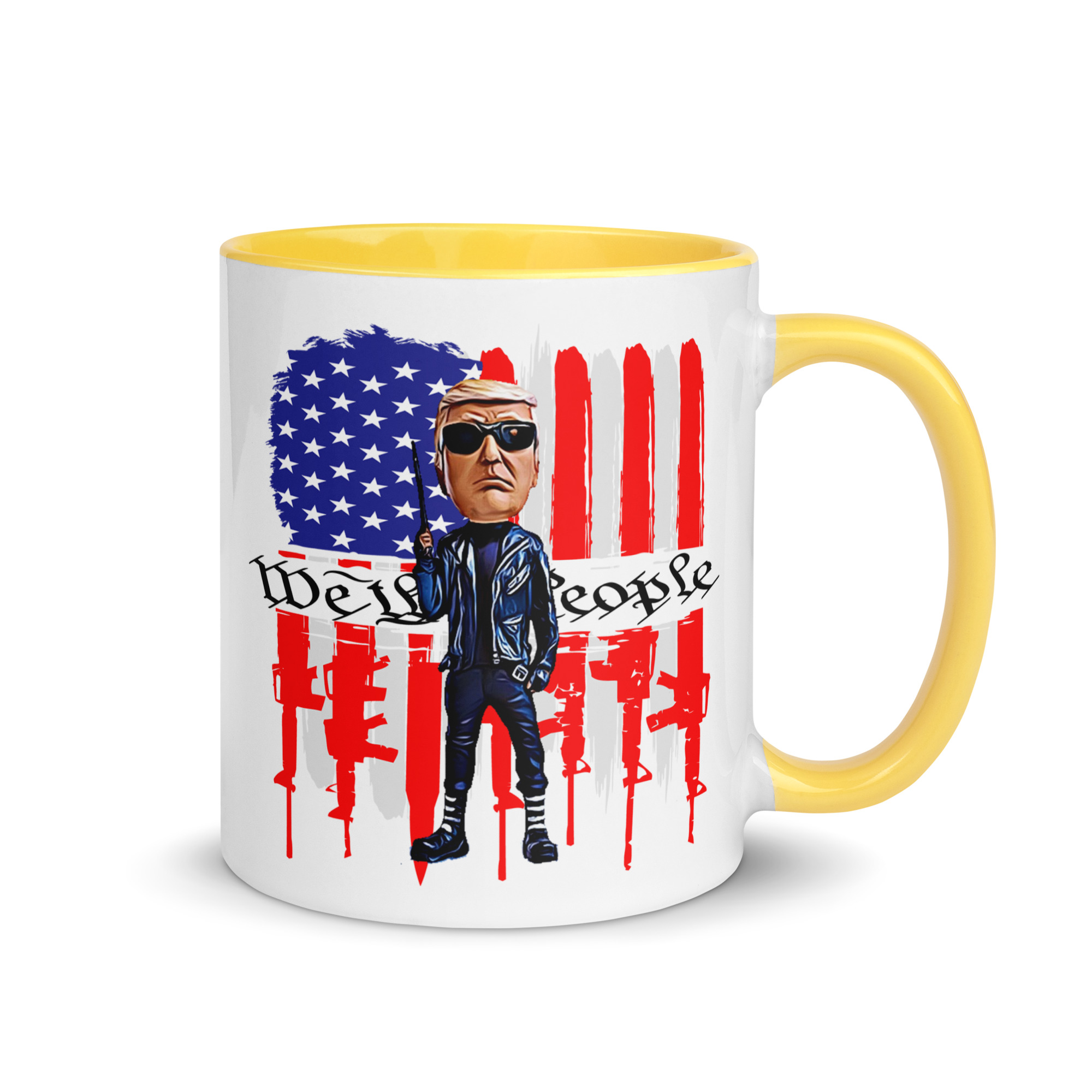 TRUMPINATOR WE THE PEOPLE Mug (pick inside color) - Image 16