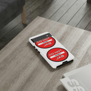 Alternative view of DO NOT JAB Tough Phone Cases
